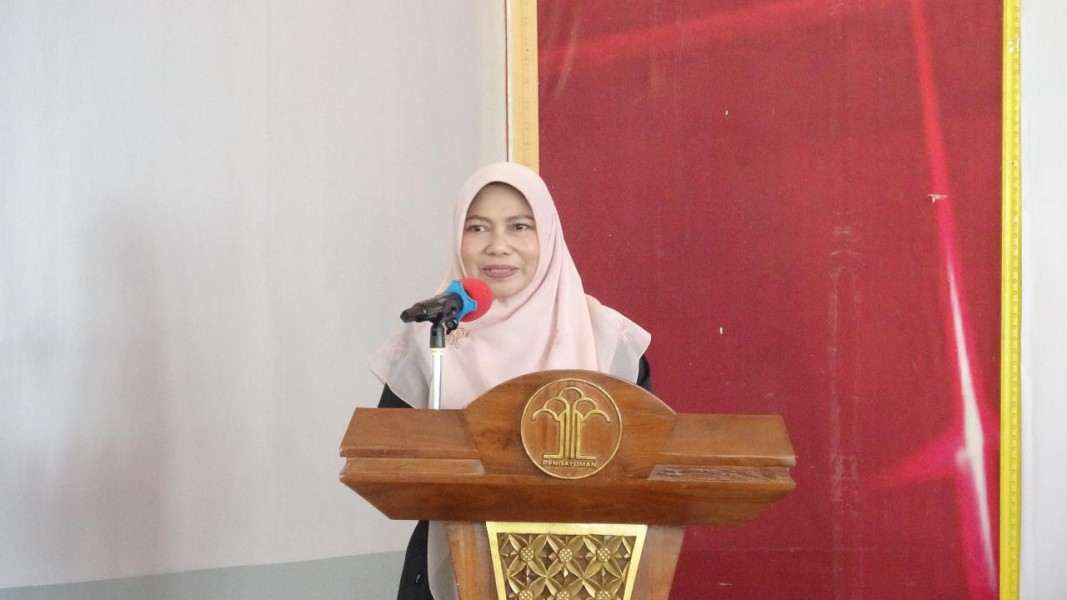 Hari Ibu ke-97, GOW Inhil Kunjungi Warga Binaan Perempuan di Lapas Kelas II A