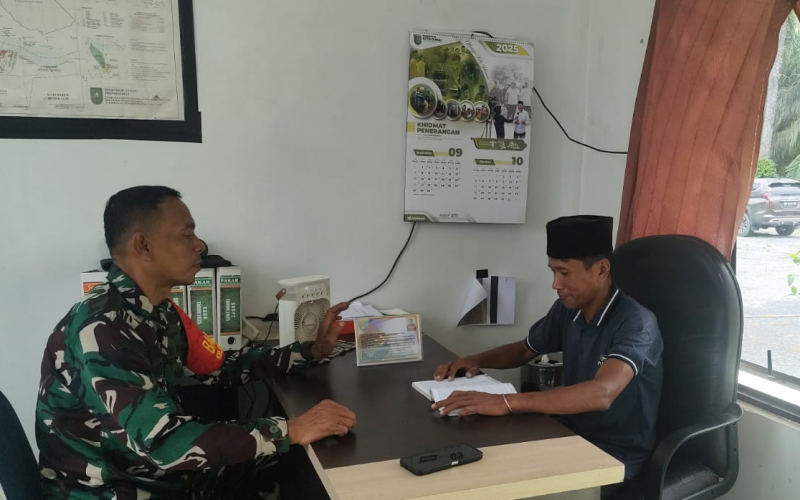 Serda Miftah Pererat Hubungan Silaturahmi dan Keakraban dengan Warga