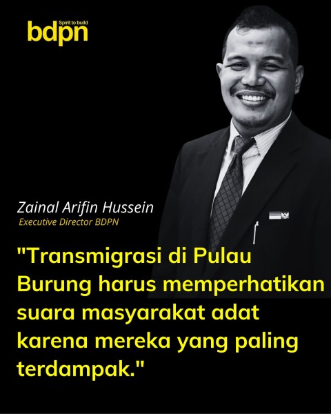 Rencana Transmigrasi di Pulau Burung & Rupat, Pemprov Riau Diminta Dengarkan Suara Masyarakat Adat