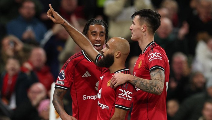 Premier League: Manchester United Lumat Brighton 4–2 di Old Trafford