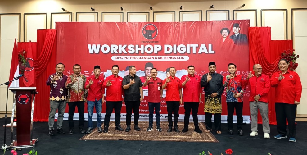 DPC PDI Perjuangan Gelar Workshop Digital Perkuat Literasi Masyarakat