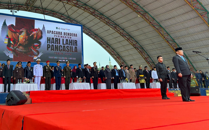 Forkopimda dan Masyarakat Dumai Peringati Hari Lahir Pancasila, Semangat Persatuan Menggema