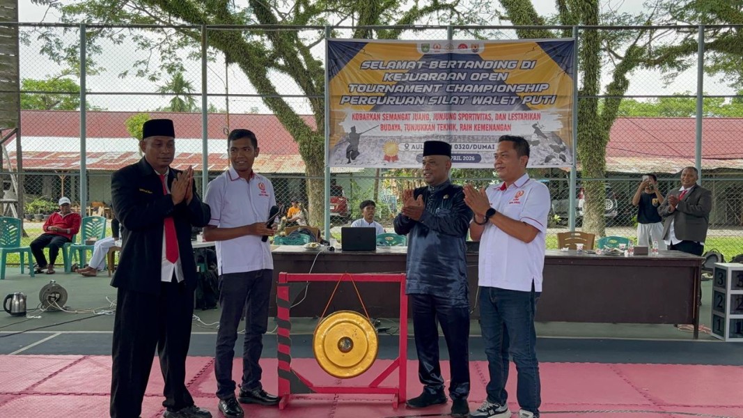 Open Turnamen Championship Perguruan Silat Walet Puti 2026 Kota Dumai Resmi Digelar