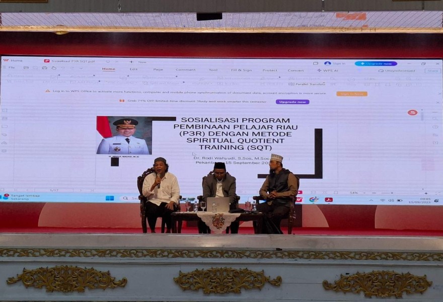 Masjid Al-Maqari Bina Anak Muda Riau Melek Alquran