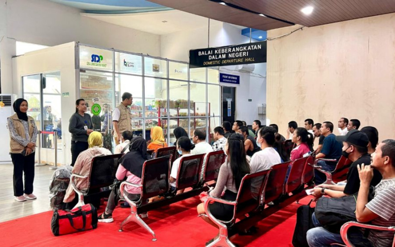 Puluhan PMI Terkendala Perizinan Kembali Dideportasi dari Malaysia Malalui Dumai