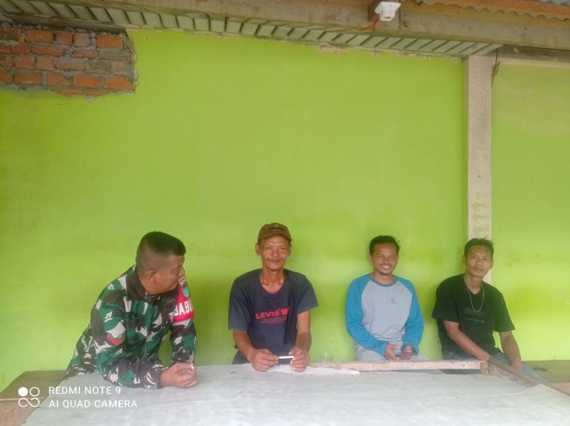 Babinsa Koramil 06/Kateman Sosialisasikan Penerimaan Calon TNI AD