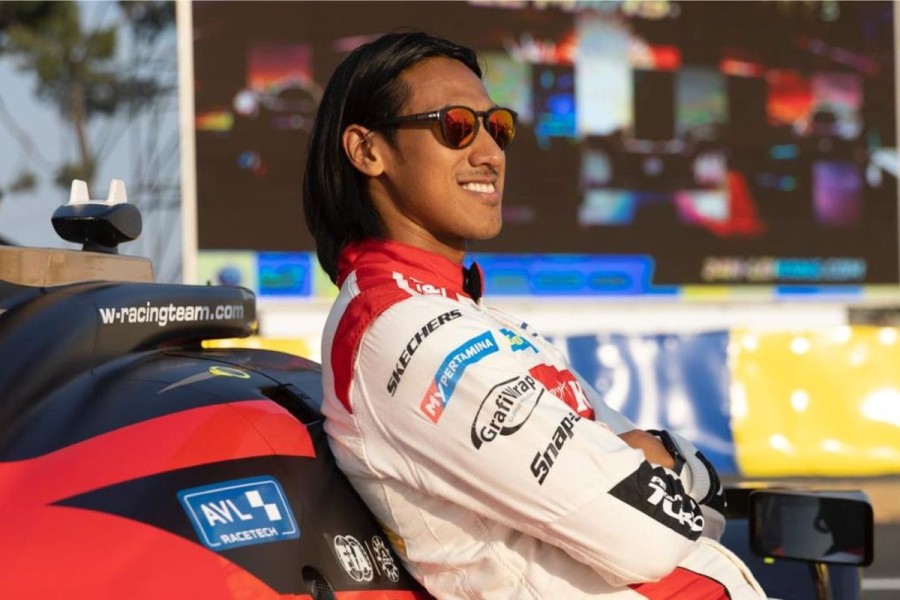 Sean Gelael Finis P14 di WEC Spa Usai Terlibat Insiden Tabrakan