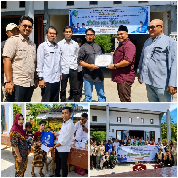 BUMD Pelabuhan Dumai Berseri Gelar Sunatan Massal Gratis