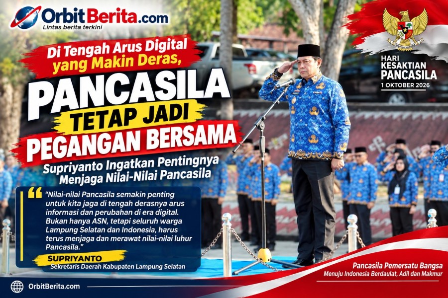 Di Tengah Derasnya Arus Digital, Supriyanto: Pancasila Tetap Jadi Pegangan Bersama
