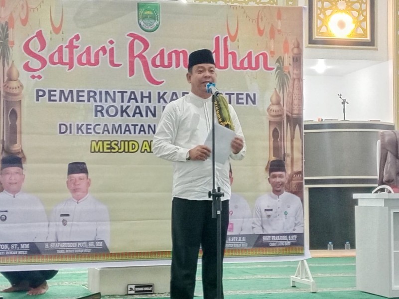 Safari Ramadan 1447 H, Pemda Rohul Serahkan Bantuan dan Pererat Silaturahmi di Kecamatan Ujung Batu