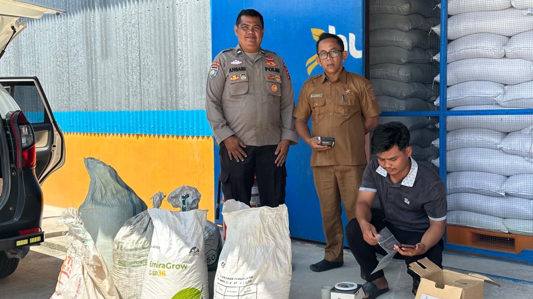 Polsek Koto Gasib Kirim Hasil Panen Jagung ke Bulog, Wujud Dukungan Program Ketahanan Pangan