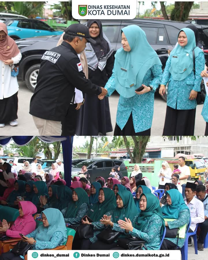 Gelar Kegiatan di 10 Puskesmas, Berikut Agenda TP PPK  dan Dinkes Kota Dumai