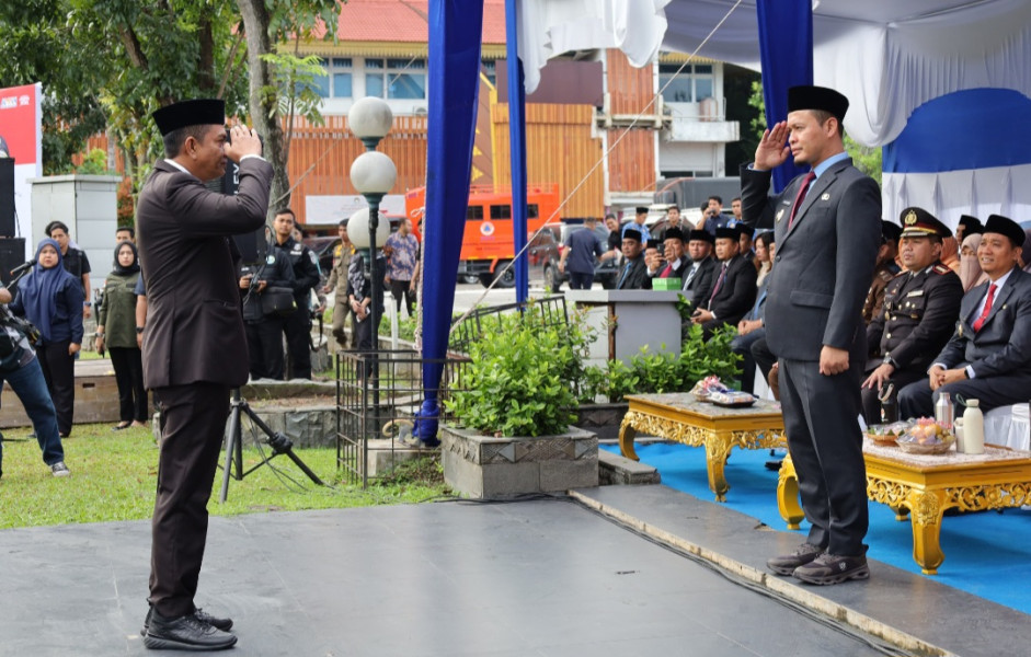 Jadi Irup Hari Bela Negara, Wako Pekanbaru Himbau Jaga Keutuhan Bangsa