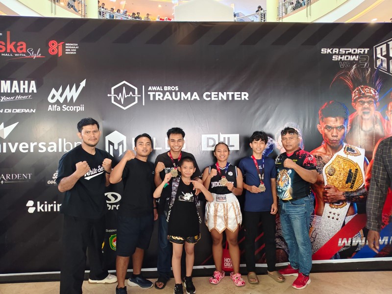 Empat Atlet Tiger Club Pelalawan Sapu Bersih Emas di SKA Sport Show Vol. 3