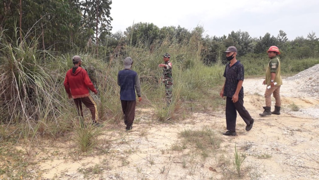 Babinsa Koramil 03/Minas Gencarkan Patroli Karhutla di Sungai Mandau: Kami Siaga, Meski Api Belum Muncul