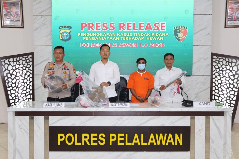 Polisi Tangkap Pria di Pelalawan Jual Daging Anjing