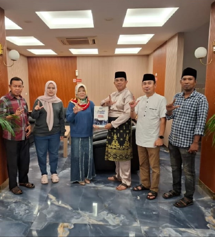 Ketua Umum DPH LAMR Kepulauan Meranti Temui Kepala Balai Bahasa Provinsi Riau, Ini yang Disampaikan