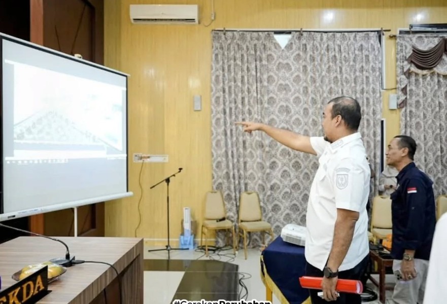 Desain Islamic Center Inhu Dipublikasikan, Lokasi Bekas Gedung DPRD