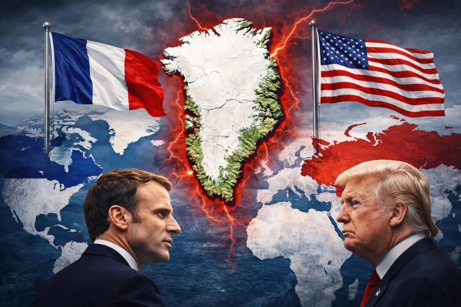 Greenland Memanas, Macron Kecam Ancaman Tarif Trump