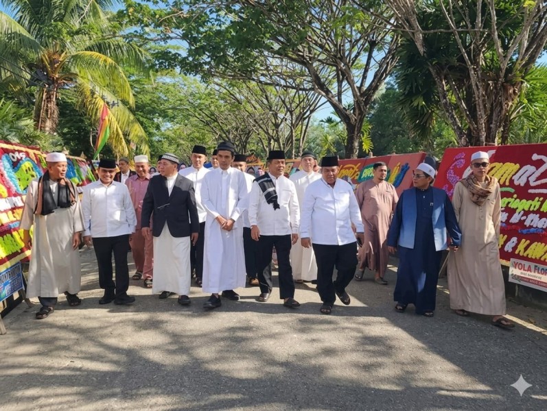Wakil Bupati Rokan Hulu Hadiri Haul Syekh Ibrahim Al-Khalidi Naqsyabandi