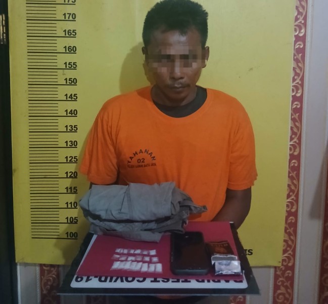 Simpan 20 Paket Sabu Dalam Kotak Rokok, BHL Ini Diringkus Polsek LBJ