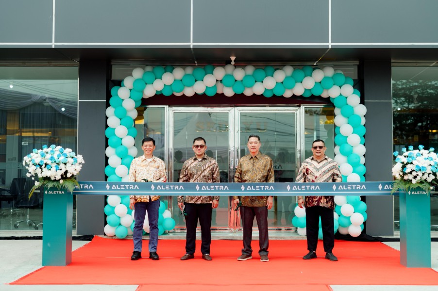 Pertama di Sumatera, Aletra Resmikan Dealer Resmi di Pekanbaru