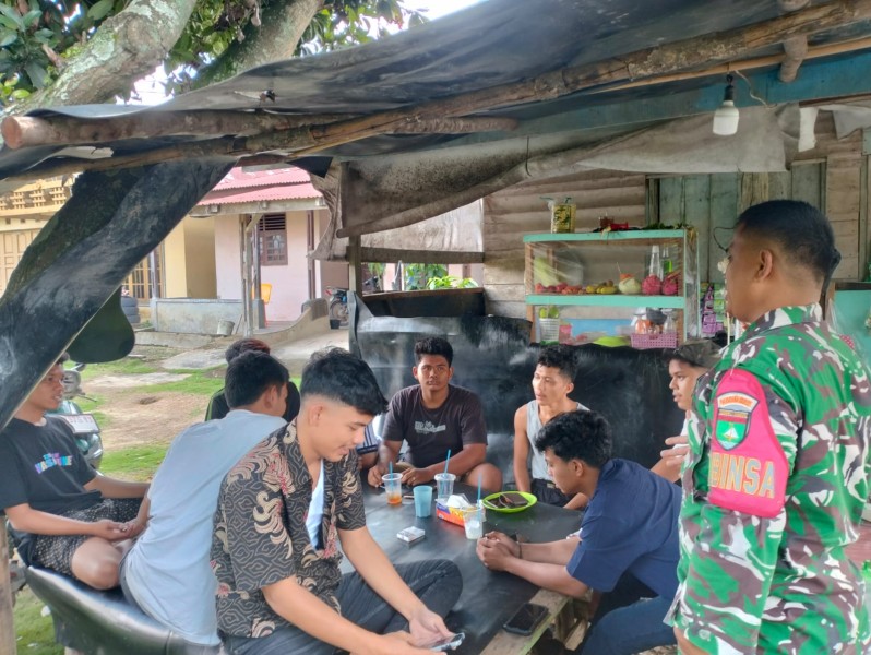 Koptu Salomo Sembiring Ajak Warga Minas Jaya Tingkatkan Kesadaran Hidup Sehat Melalui Komsos