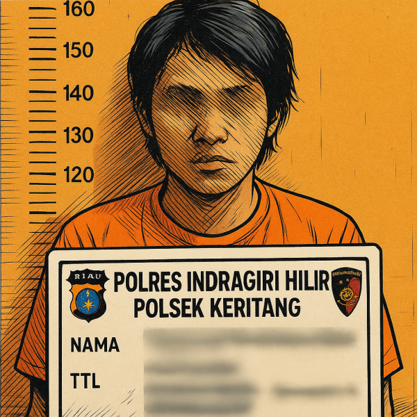 Buron Kasus Curanmor di Inhil Ditangkap Setelah 5 Bulan Bersembunyi