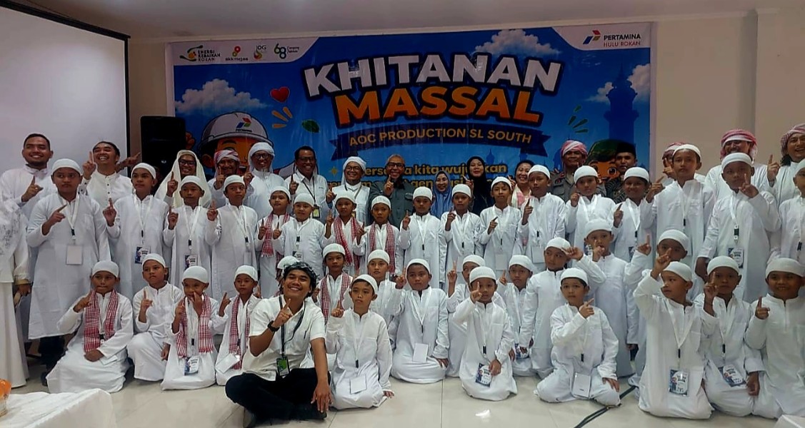 Wujud Kepedulian, PHR Minas Gelar Khitanan Massal Hingga Edukasi Kesehatan Bagi Warga
