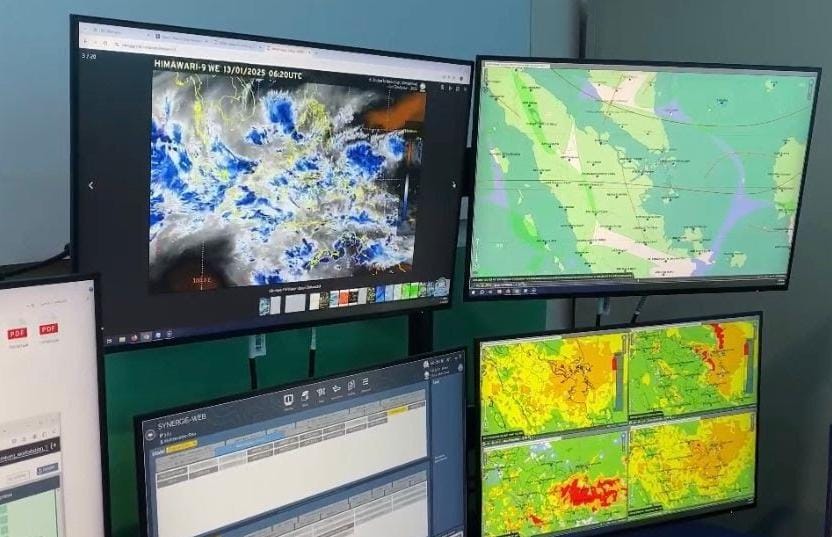 Cuaca Riau Didominasi Cerah Berawan, Waspada Hujan Lebat di Wilayah Pesisir