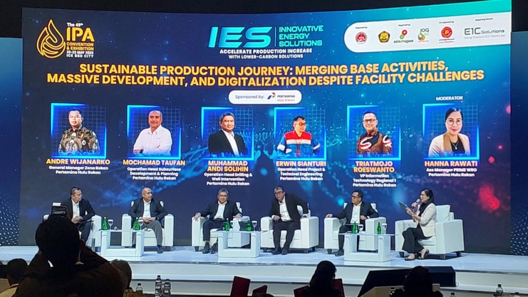 Andre Wijanarko Ungkap Strategi PHR Pertahankan & Genjot Produksi di Blok Rokan Pada Sesi Independen IPA Convex 2025