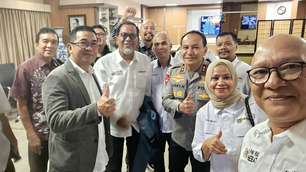 PWI Riau Solid Pasca Kongres, Kapolda Herry Dorong Kolaborasi Hijaukan Riau