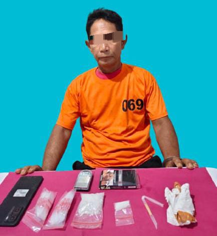 Pengedar Sabu di KM 59 Segati Diciduk