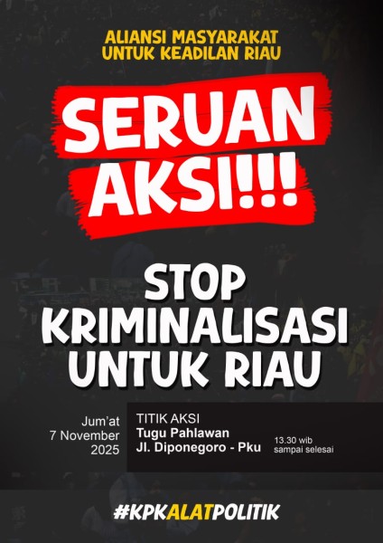 Tuduhan KPK Alat Politik Merebak di Riau: Aksi Massa Siap 'Guncang' Tugu Pahlawan!