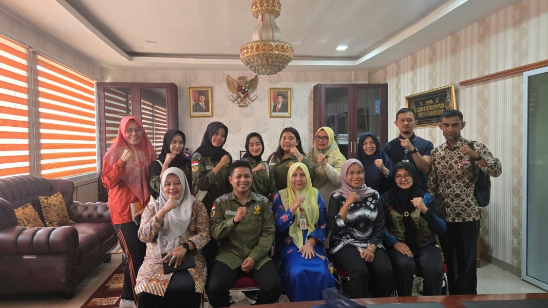 BEM Universitas Awal Bros Jalin Sinergi Dengan Dinas P3APKB Provinsi Riau