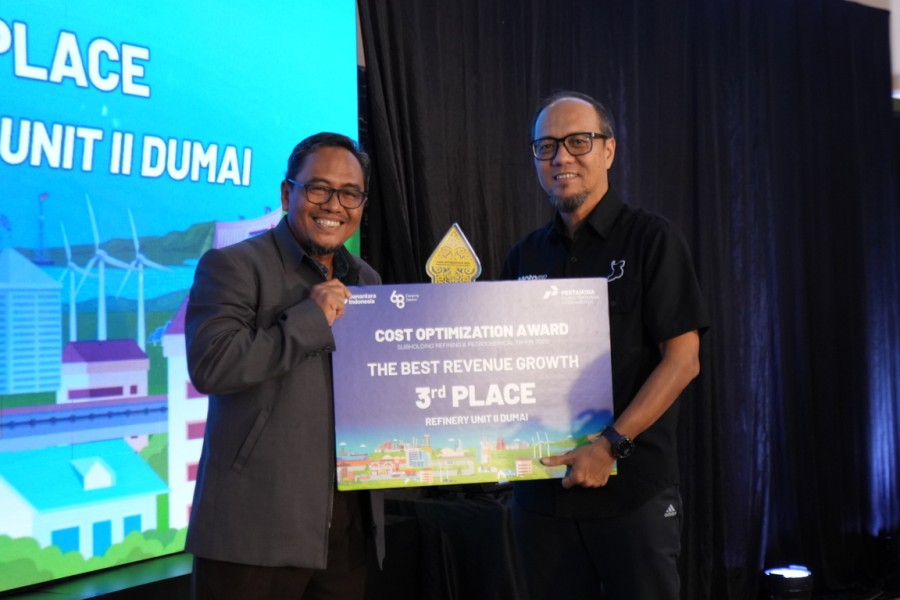 Efisiensi Berbuah Prestasi, Kilang Dumai Catat Optimalisasi Biaya 34,98 Juta USD