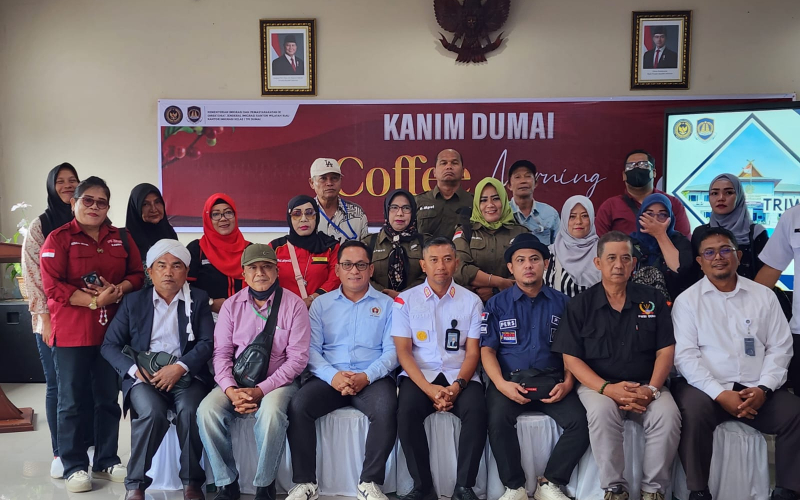 Kanim Kelas I TPI Dumai Gelar Coffee Morning, Paparkan  Berbagai Inovasi Imigrasi