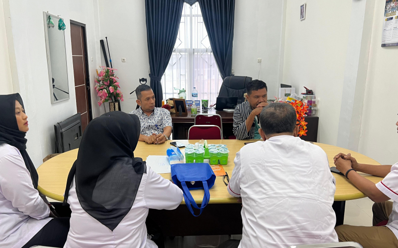 Kunjungan ke Disdikbud Dumai, Sinergi KONI Terhadap Pelaksanaan O2SN 2025