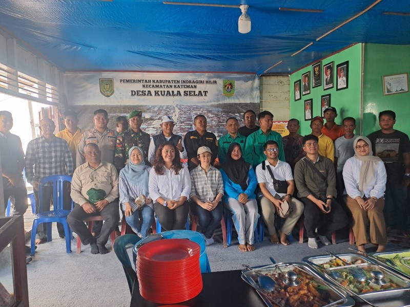 Bahas Pengelolaan Ekosistem Mangrove, Babinsa Kuala Selat Hadiri FGD