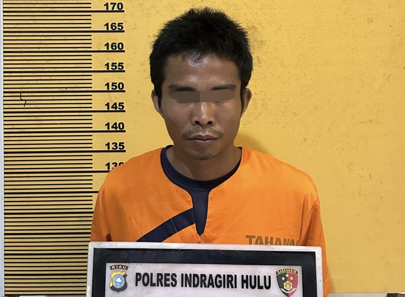 Terpantau Hotspot di Dashboard Lancang Kuning, Polres Inhu Bergerak Cepat Amankan Pelaku Pembakar Lahan