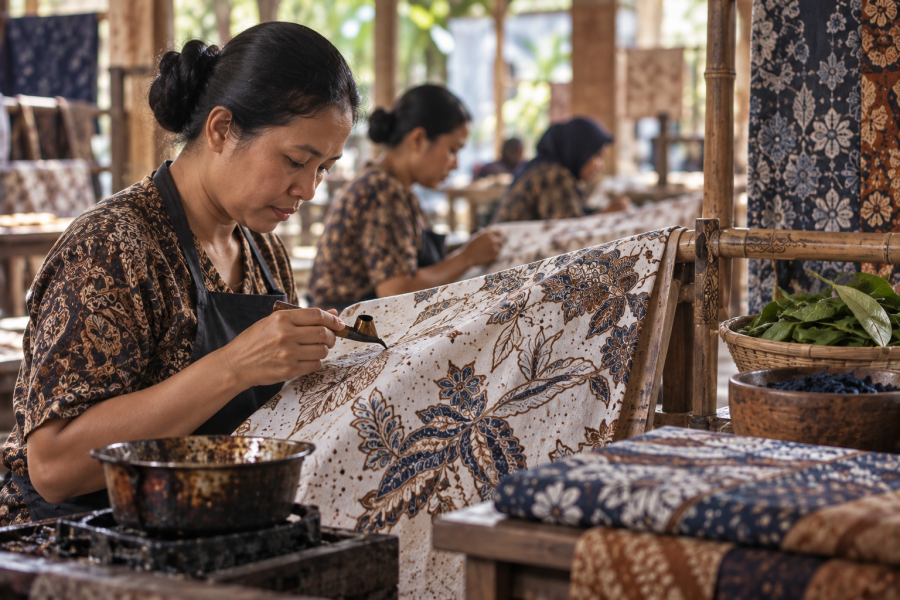Waka MPR Soroti Upah Pekerja Perempuan Batik Hijau yang Stagnan