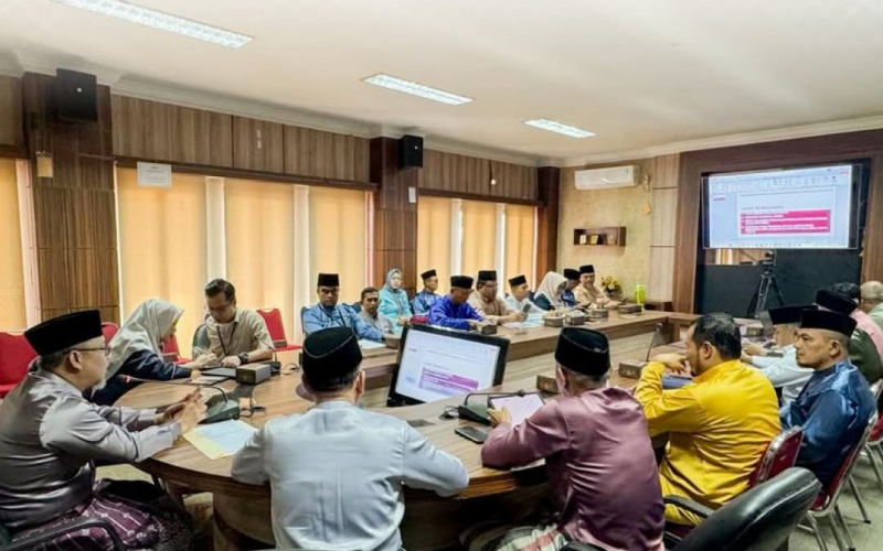 Sekdako Dumai Pimpin Rapat Strategis Bahas Hibah, APEKSI, PORPROV Riau dan Pokok Pikiran Tahun 2027
