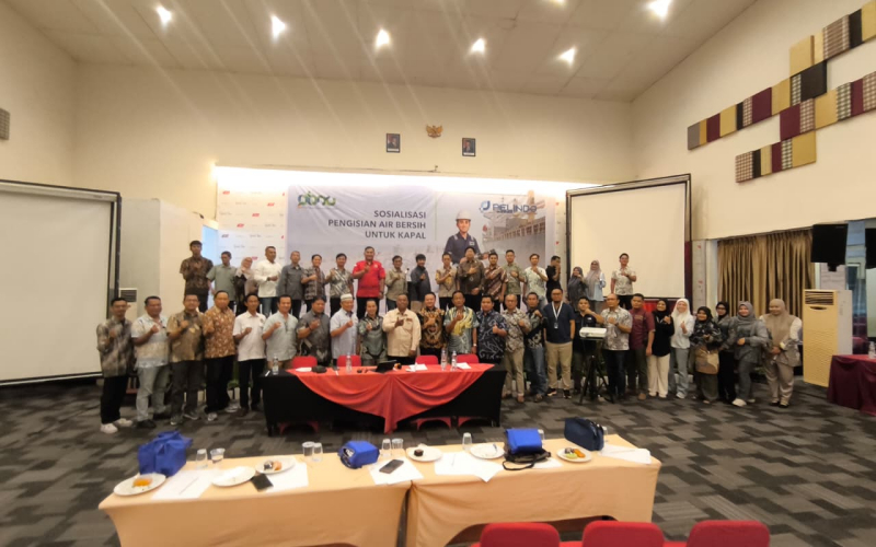 Tingkatkan Level of Service, Pelindo Dumai Gelar Sosialisasi Distribusi Air Kapal
