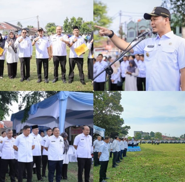 Ditugaskan di setiap RW, Resmi Walikota Pekanbaru Lepas Ratusan ASN .