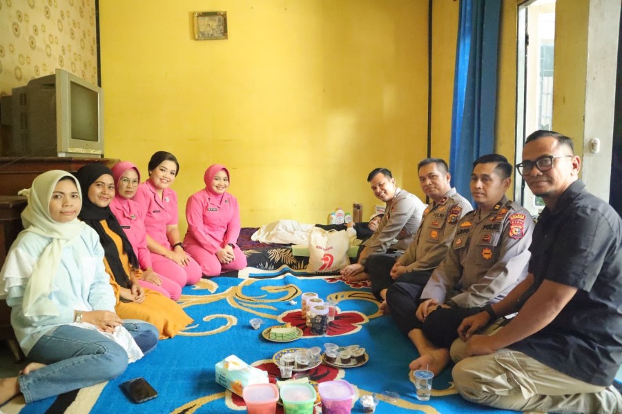 Anjangsana Kapolres Inhu, Serap Pengalaman Para Purnawirawan dan Warakawuri