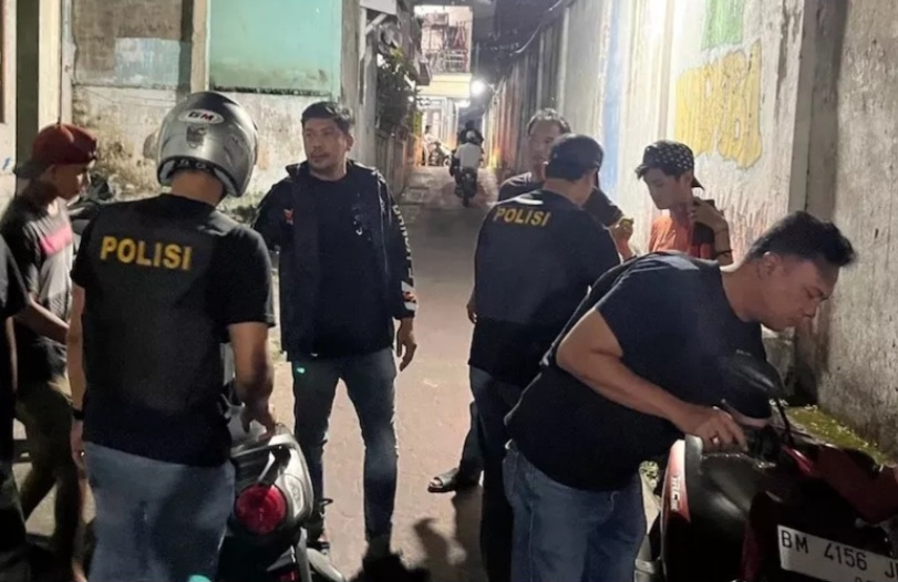 Satresnarkoba Sisir Kampung Dalam Pekanbaru, 4 Orang Diamankan