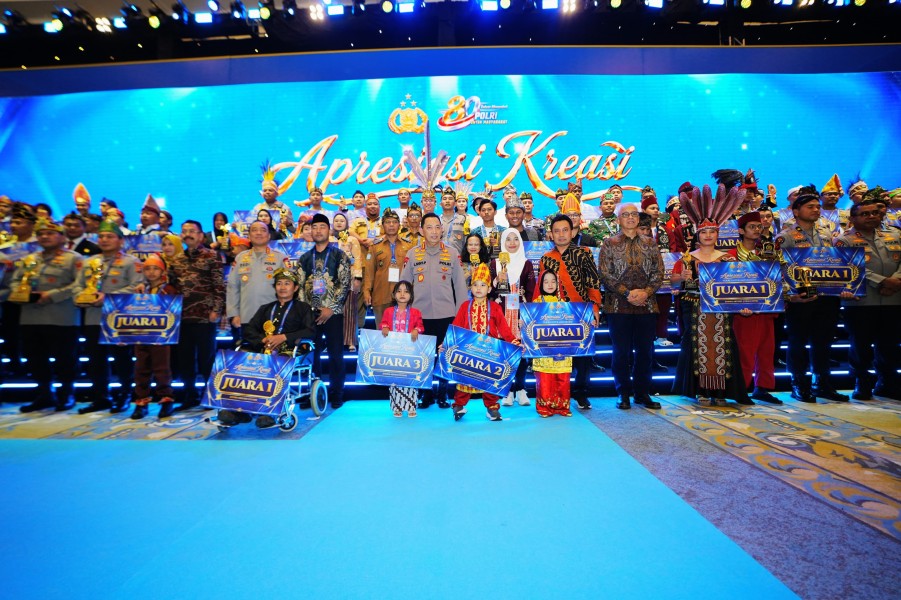 Polda Riau Juara Umum Ketahanan Pangan Polri