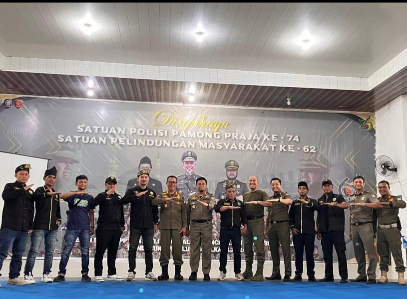 Pengurus LHMB Kota Dumai Lakukan Silaturrahmi ke Kantor Satpol PP Kota Dumai