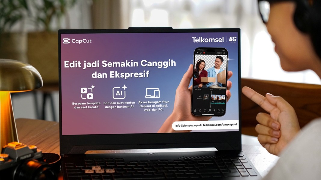 Edit Video Jadi Lebih Simpel, CapCut Kini Tersedia di MyTelkomsel