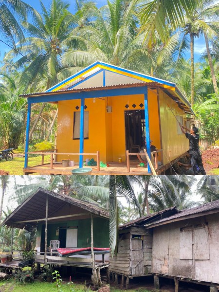 Gerakan Sunyi yang Menggugah, Kreator Mandah Bedah Rumah Janda Miskin